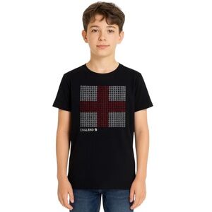 England Football Soccer Ball Flag Shirt